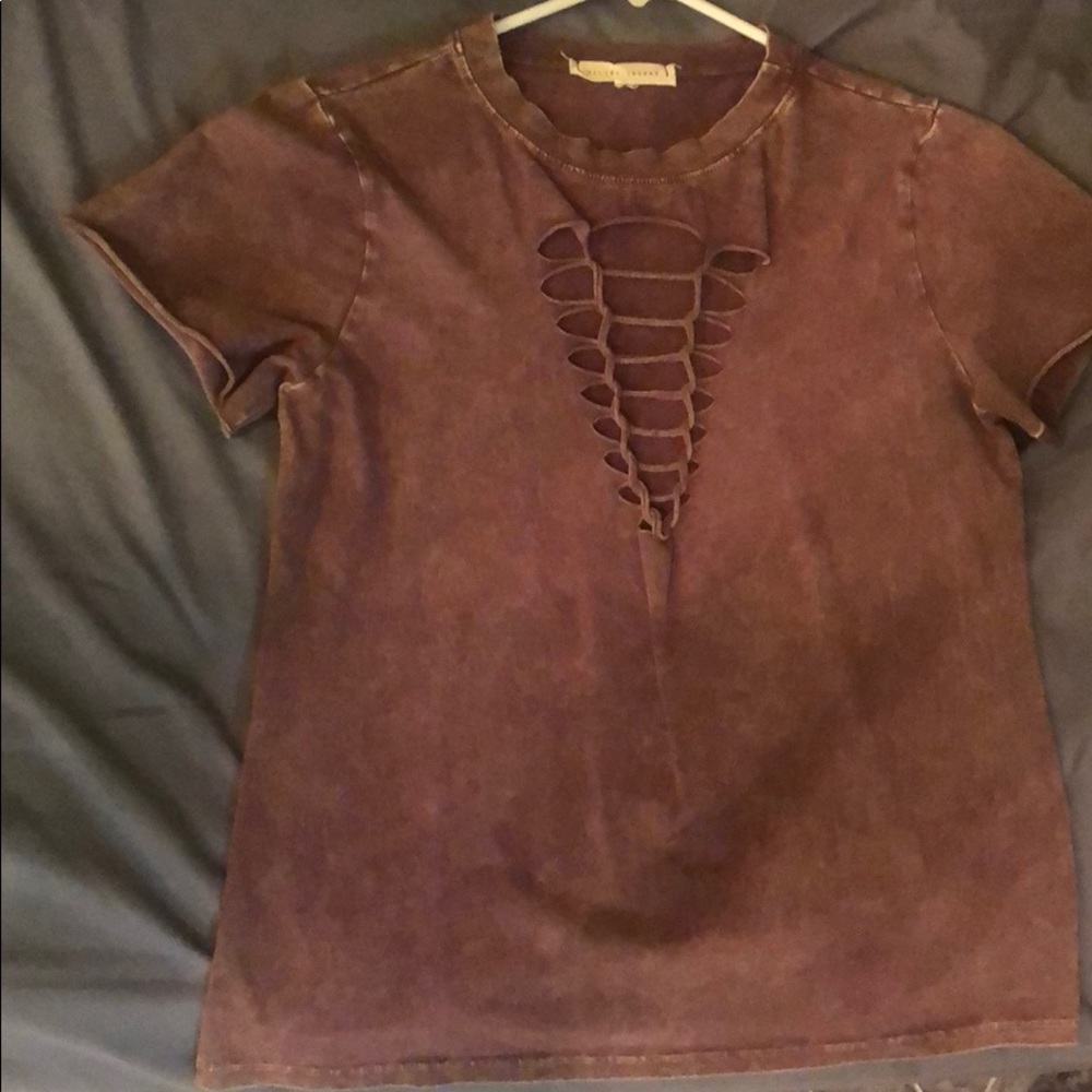 Distressed T-shirt
